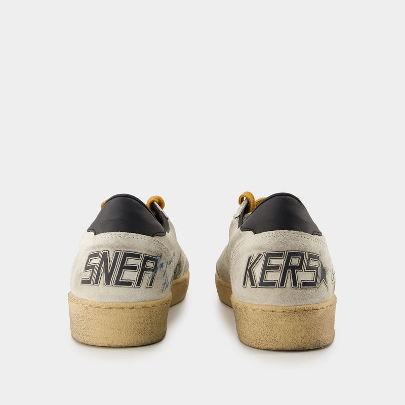 Ballstar Sneakers - Golden Goose Deluxe Brand - Leather - Grey