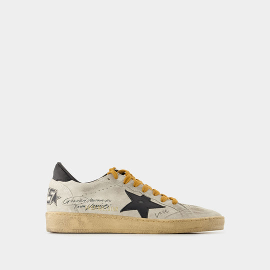 Ballstar Sneakers - Golden Goose Deluxe Brand - Leather - Grey