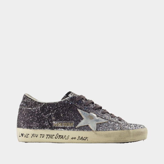 Super Star Sneakers - Golden Goose Deluxe Brand - Leather - Silver