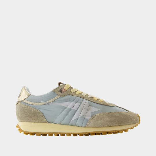 Running Marathon Sneakers - Golden Goose Deluxe Brand - Leather - Blue