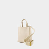 Museo Mini Shopping Bag - Marni - Leather - Beige