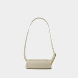 Cannolo Mini Purse - Jil Sander - Leather - Eggshell