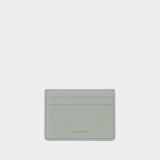 Card Holder - Jil Sander - Leather - Tobacco