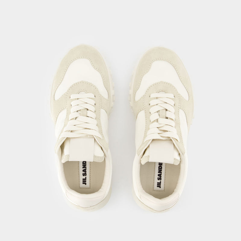 Sneakers - Jil Sander - Leather - White