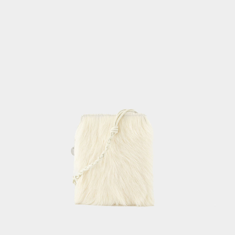 Tangle Small Crossbody - Jil Sander - Leather - White