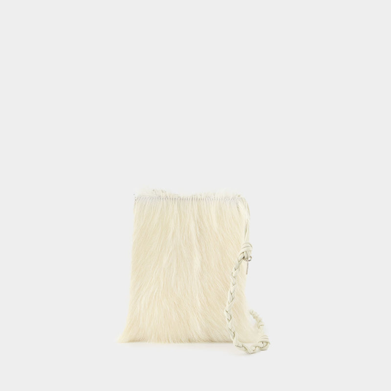 Tangle Small Crossbody - Jil Sander - Leather - White