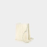 Tangle Small Crossbody - Jil Sander - Leather - White