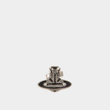 Man Jack Single Stud Earrings - Vivienne Westwood - Metal - Grey