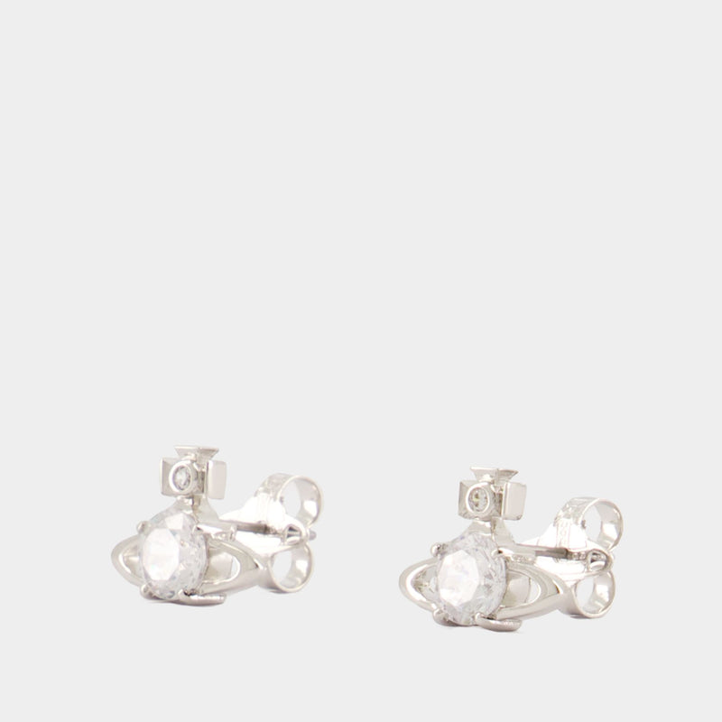 Reina Earrings - Vivienne Westwood - Metal - Grey