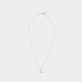 Reina Pendant - Vivienne Westwood - Silver - White