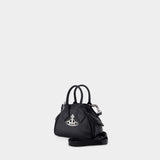 Mini Yasmine Purse - Vivienne Westwood - Leather - Black