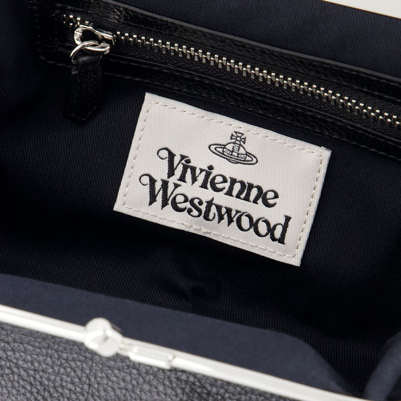 Granny Frame Purse - Vivienne Westwood - Leather - Black