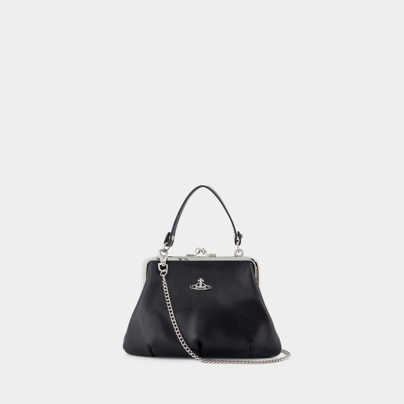 Granny Frame Purse - Vivienne Westwood - Leather - Black