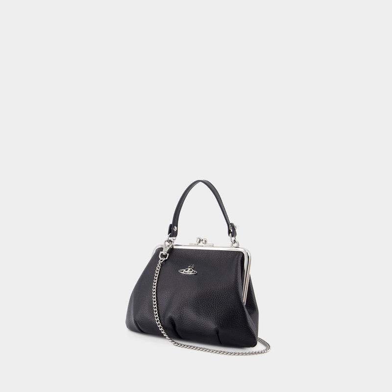 Granny Frame Purse - Vivienne Westwood - Leather - Black