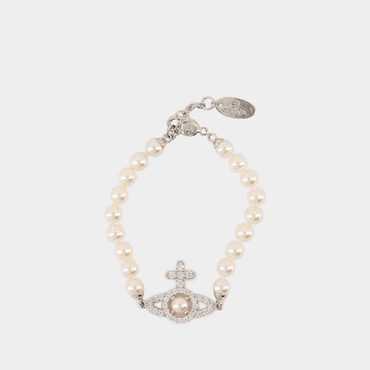 Olympia Pearl Bracelet - Vivienne Westwood - Metal - White