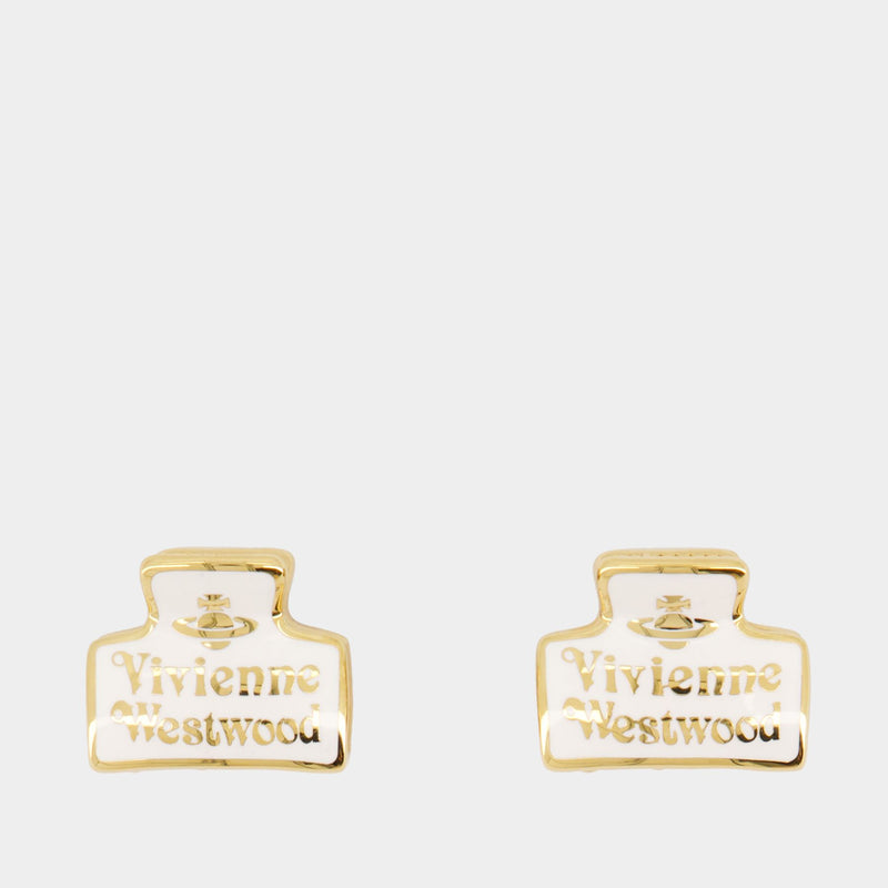 Mini Claw Hair Clips - Vivienne Westwood - Metal - Gold