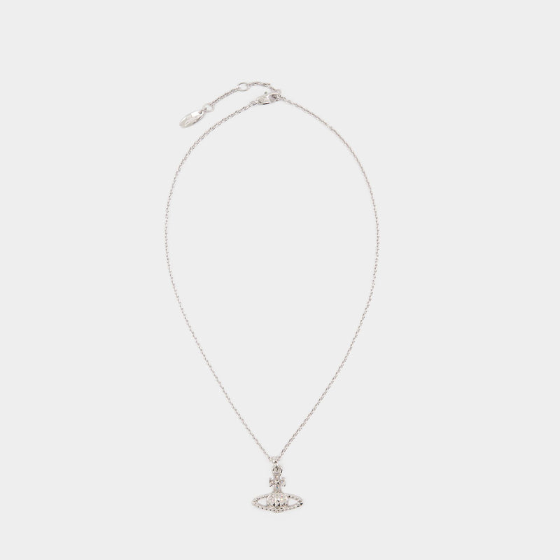 Mayfair Bas Relief Necklace - Vivienne Westwood - Metal - Grey