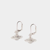 Mayfair Small Earrings - Vivienne Westwood - Metal - Grey