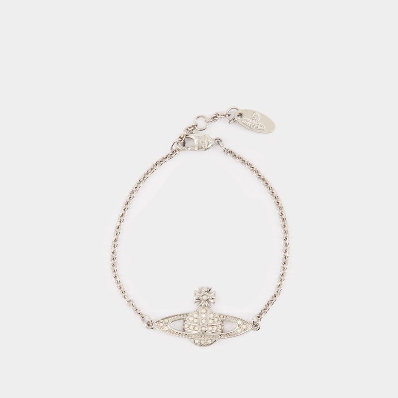 Mini Bas Relief Bracelet - Vivienne Westwood - Metal - Grey