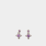 Maitena Earrings - Vivienne Westwood - Metal - Grey