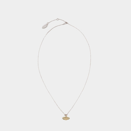 Petite Original Orb Necklace - Vivienne Westwood - Metal - Grey