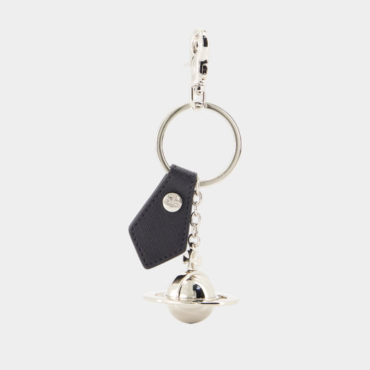3d Orb Keychain - Vivienne Westwood - Metal - Black