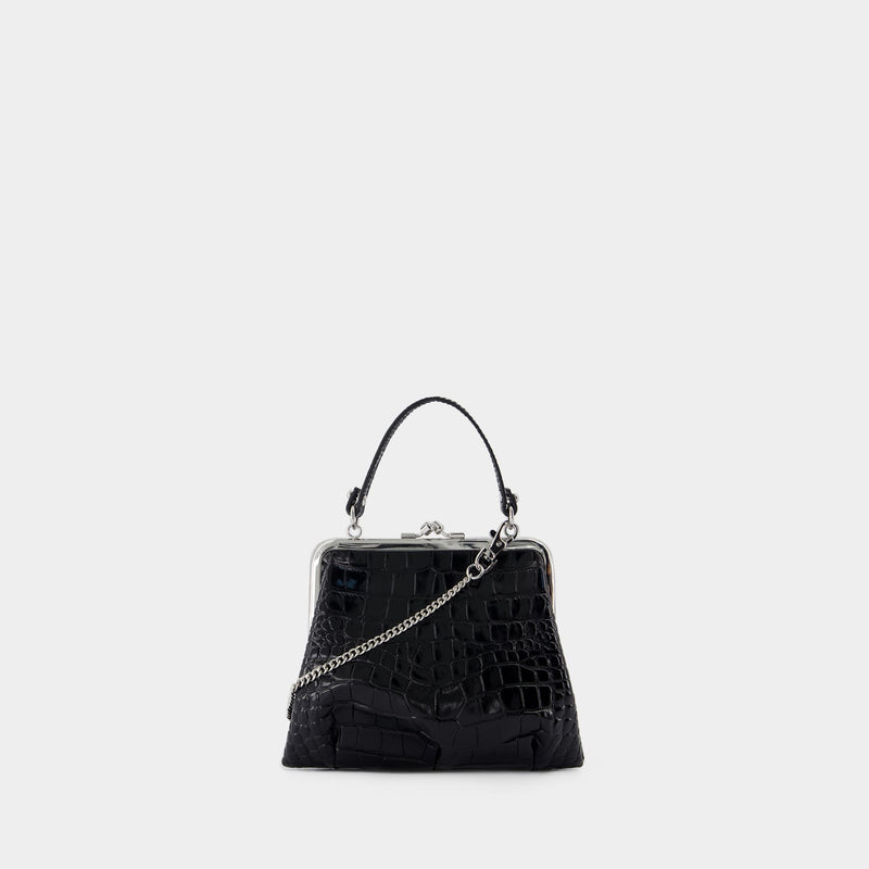 Granny Frame Purse - Vivienne Westwood - Leather - Black