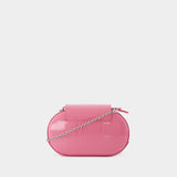 Jonny Heart Flap Crossbody - Vivienne Westwood - Leather - Pink