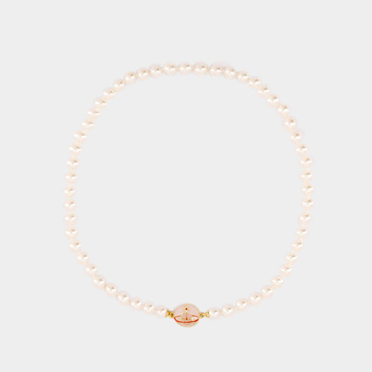 Loelia Necklace - Vivienne Westwood - Metal - Grey