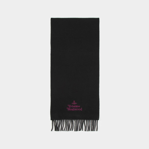 Scarf - Vivienne Westwood - Wool - Black