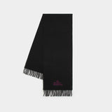 Scarf - Vivienne Westwood - Wool - Black