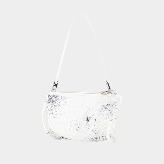 1DR Twin Pouch - DIESEL - Leather - White