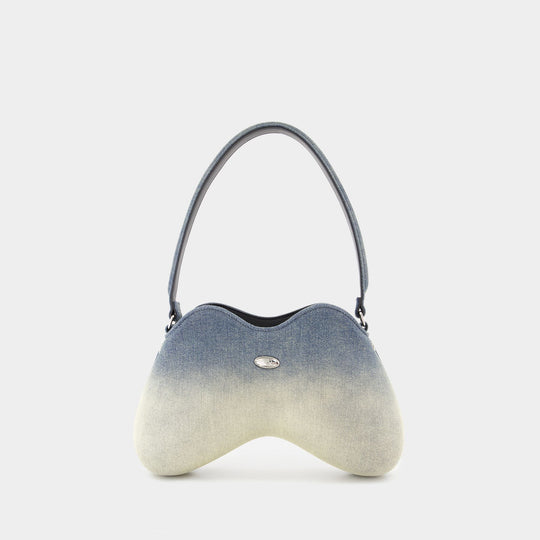Double D Shoulder Bag - DIESEL - Cotton - Blue