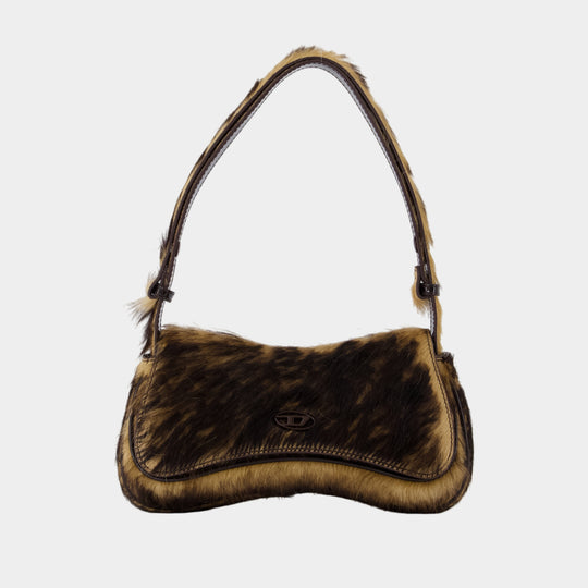 Play Pouch - DIESEL - Leather - Brown