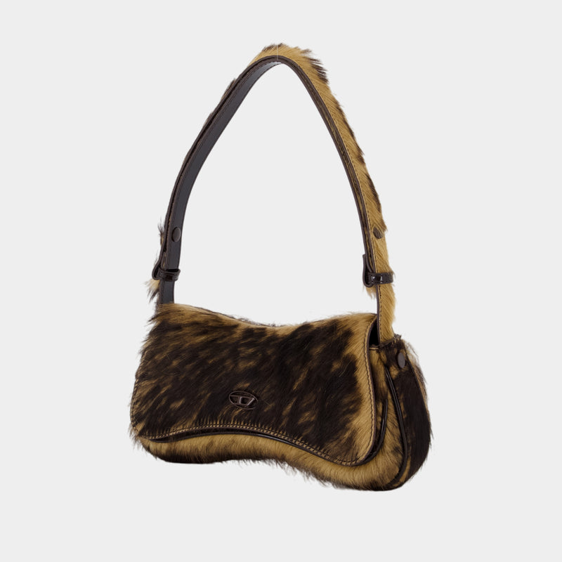 Play Pouch - DIESEL - Leather - Brown