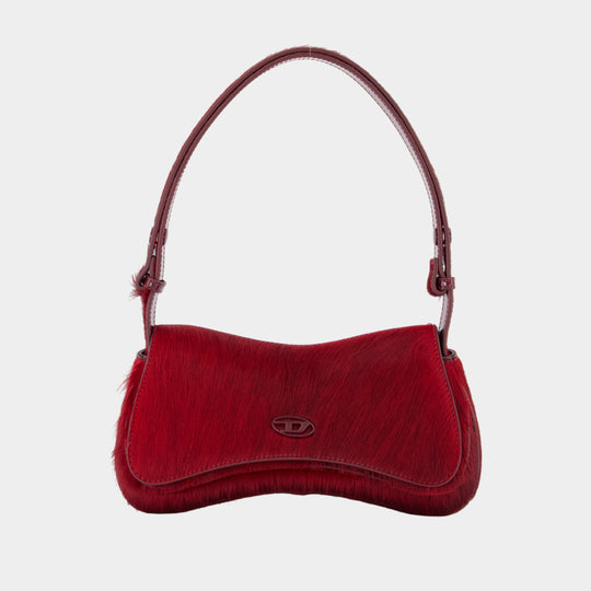 Play Pouch - DIESEL - Leather - Burgundy