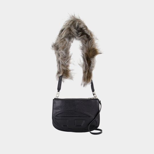 1DR Twin Pouch - DIESEL - Leather - Black