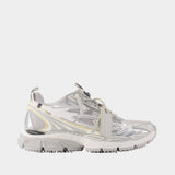 Be Right Back Sneakers - OFF WHITE - Synthetic - Silver