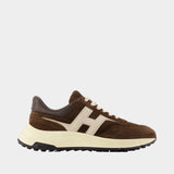 Hyperlight Allacciato H trainers – Hogan – Leather – Khaki