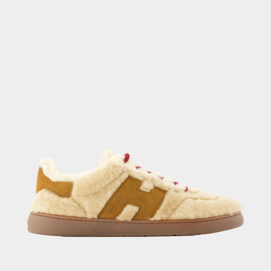 Cool Allacciato H Sneakers - Hogan - Leather - Beige
