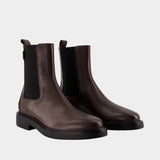 Gomma Boots - Tod's - Leather - Brown