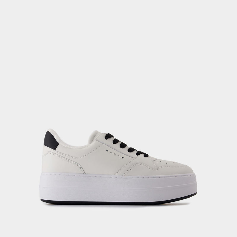 H670 Sneakers - Hogan - Leather - White