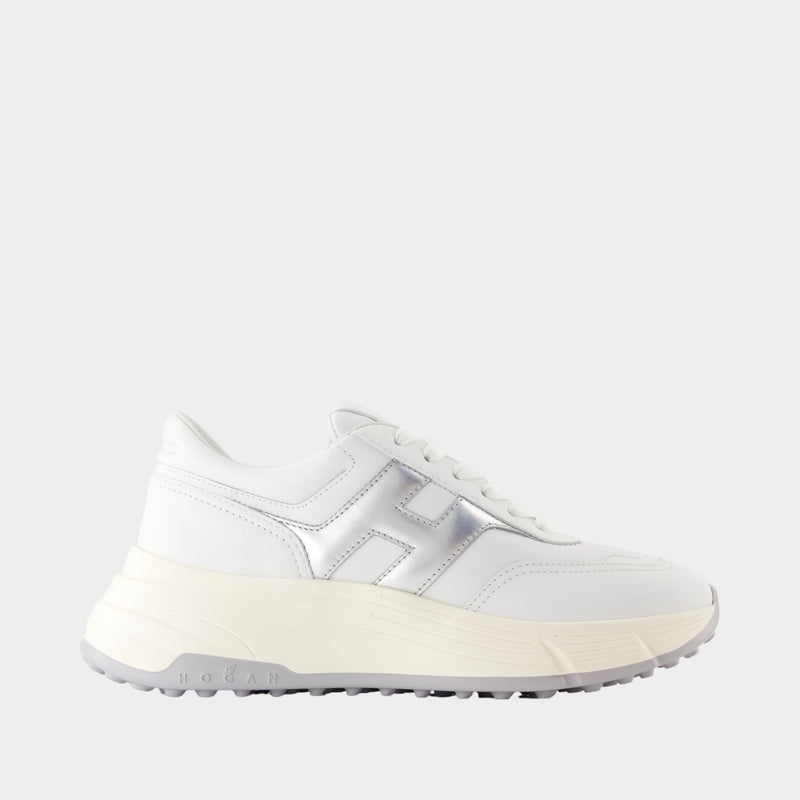 H696 Sneakers - Hogan - Leather - White
