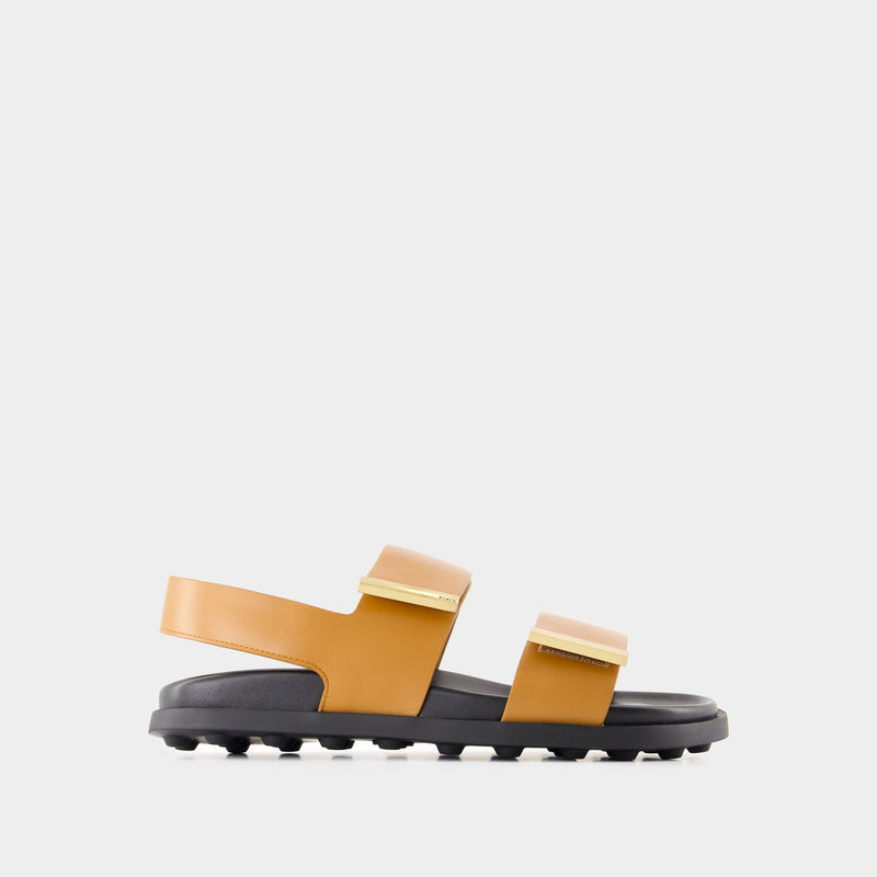 Sandals - Tod's - Leather - Brown