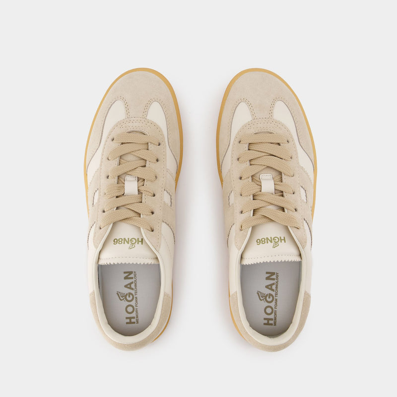 Sneakers Hogan Cool - Hogan - Leather - Beige