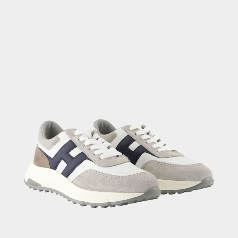 Hyperlight Sneakers - Hogan - Leather - Grey