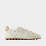 H693 Sneakers - Hogan - Leather - Beige
