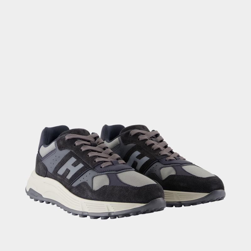Hyperlight Sneakers - Hogan - Leather - Black