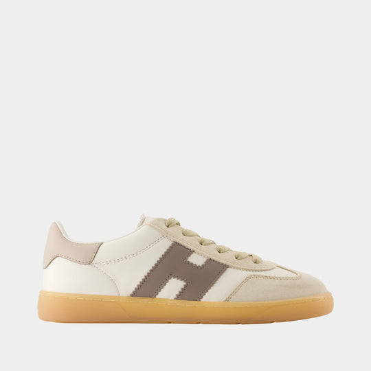 Cool Sneakers - Hogan - Leather - Beige