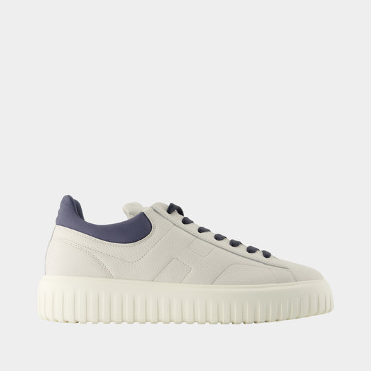 H-Stripes Sneakers - Hogan - Leather - Multicolor